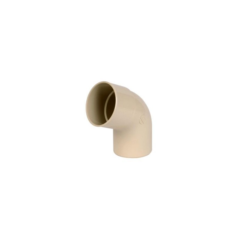 Nicoll PVC-Ti bocht 67,5 graden mof-spie beige Ø80