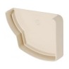 Nicoll Ovation LG28 PVC-Ti eindstuk centraaluitloop links beige