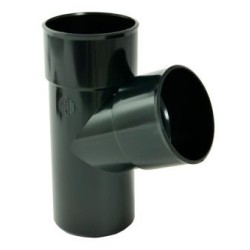 Nicoll PVC-Ti T-stuk 67,5 graden mof-spie zwart Ø80