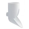 Nicoll PVC-Ti uitloop wit Ø80