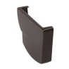 Nicoll Ovation LG28 PVC-Ti eindstuk goot rechts bruin