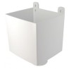 Nicoll PVC-Ti vergaarbak wit Ø100