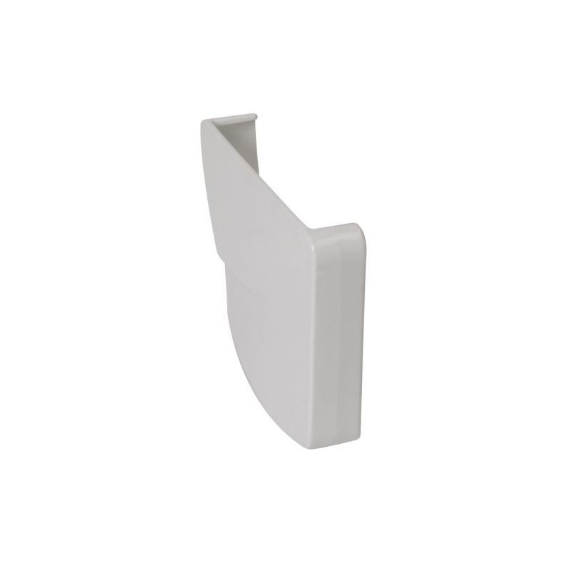 Nicoll Ovation LG28 PVC-Ti eindstuk centraaluitloop rechts wit