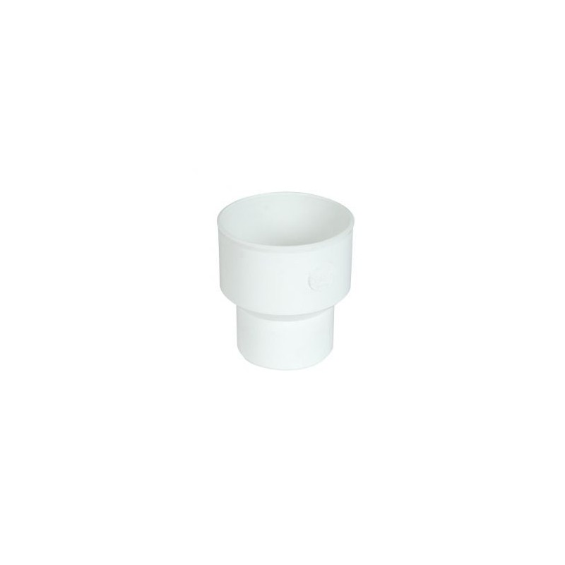 Nicoll PVC-Ti verloopstuk centrisch Ø100-Ø80 mof-spie wit