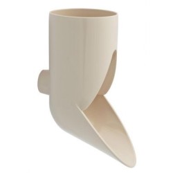 Nicoll PVC-Ti uitloop beige Ø80