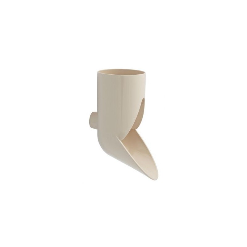 Nicoll PVC-Ti uitloop beige Ø80