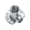 BONFIX Soldeer vernikkeld muurplaat laag 3/8" bi.dr. x 12 mm