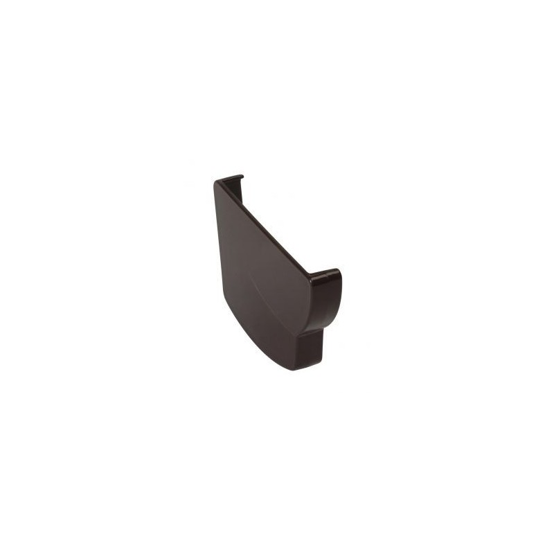 Nicoll Ovation LG28 PVC-Ti eindstuk centraaluitloop links bruin
