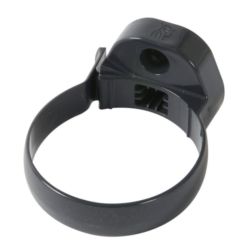 Nicoll PVC-Ti pijpbeugel m6 zwart Ø80