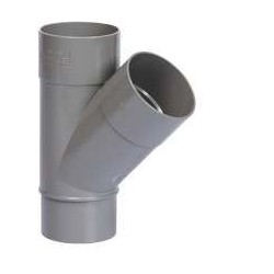 Pipelife hwa T-stuk VSE 45gr.  80 mm