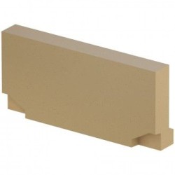 ACO Euroline H60 eindplaat blind