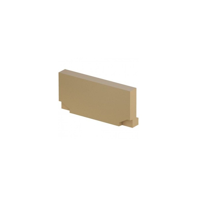 ACO Euroline H60 eindplaat blind