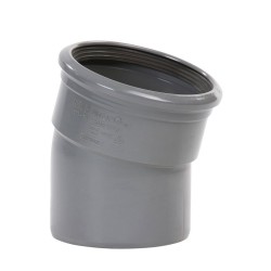 Pipelife manchet bocht Mof x Spie 15gr. 160 mm