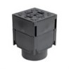 ACO Hexaline Slotline inspectie/hoekstuk met spie Ø110mm