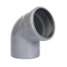 Pipelife manchet bocht Mof x Spie 67gr. 125 mm