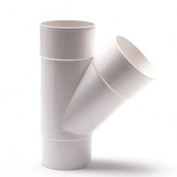 hwa T-stuk VSE 45gr.  80 Wit