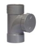 Pipelife lijm ontstoppings T-stuk met deksel 125mm