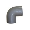Pipelife hwa bocht Mof x Spie 90gr.  80 mm grijs