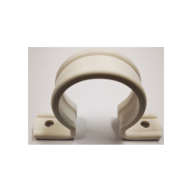 pvc zadel  32 mm WIT