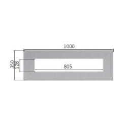 ACO Showertape tbv WTW X 800 mm