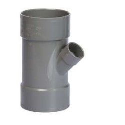 Pipelife lijm T-stuk 3xMof 45gr. 75x 50 mm
