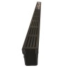 ACO Slimline lijngoot inclusief zwart aluminium design rooster 1000mm