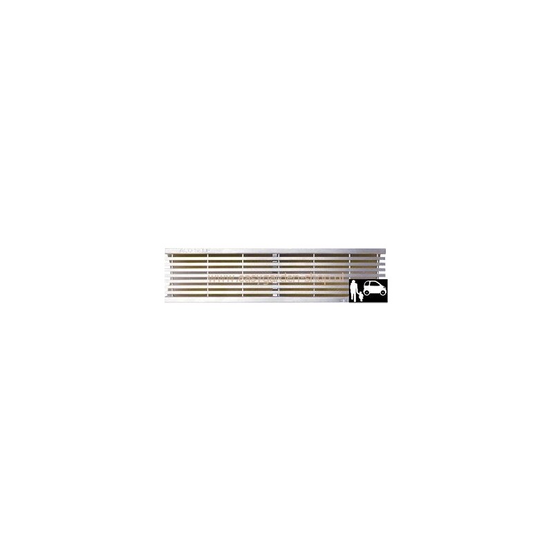 ACO langsstaafprofiel RVS (Poolline) 500mm