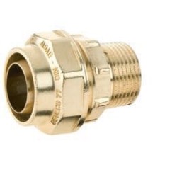 Beulco PE koppeling conische buitendraad 1/2" x 20 - 2,2mm
