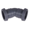 Pipelife TopFit bocht 32 mm 45gr. Mof/Mof grijs