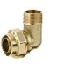 Beulco PE koppeling 90° conische buitendraad 1-1/4" x 40 - 2,3mm