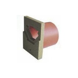 ACO Euroline eindplaat zijuitloop Ø110 mm