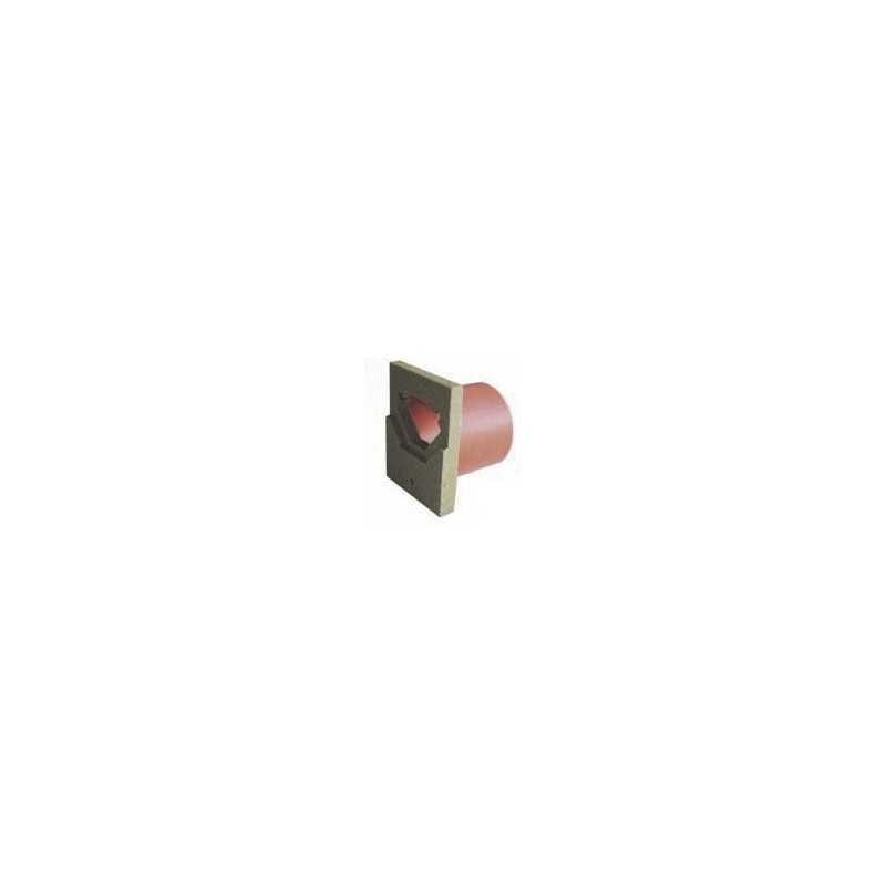 ACO Euroline eindplaat zijuitloop Ø110 mm