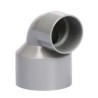 Pipelife lijm verloopbocht mof/mof 75x50 mm 90 gr.