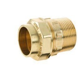 Beulco PVC koppeling vergrote conische buitendraad 3/4" x 20mm