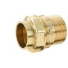 Beulco PVC koppeling vergrote conische buitendraad 3/4" x 20mm