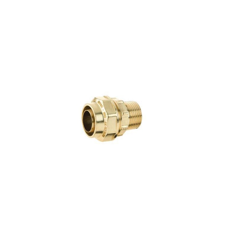 Beulco PE koppeling conische buitendraad 1" x 32 - 3,5mm