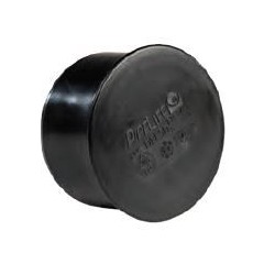 Pipelife Master3+ geluidsarm Eindkap 50 Zwart