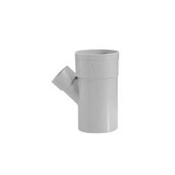 HWA verloop T-stuk 45 graden 80x50 2x mof - 1 spie