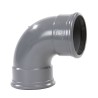 Pipelife manchet bocht Mof x Mof 87,5gr. 110 mm