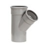 Pipelife manchet T-stuk 2x Mof / Spie 45gr. 160 x 125 mm