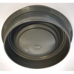 kombikap 125 mm grijs