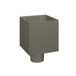RHEINZINK Vergaarbak Kubus 200 prePatina prePatina graphite-grey 100mm