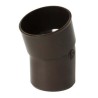 Nicoll PVC-Ti bocht 20 graden mof-spie bruin Ø80
