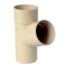 Nicoll PVC-Ti T-stuk 67,5 graden mof-spie beige Ø80