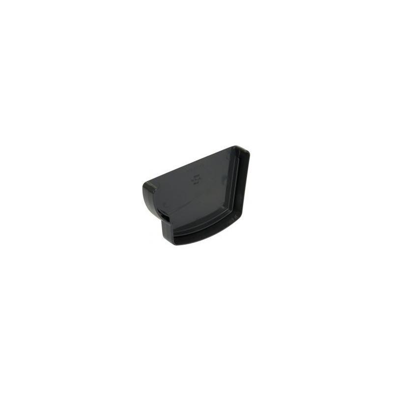 Nicoll Ovation LG28 PVC-Ti eindstuk centraaluitloop links antraciet