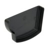 Nicoll Ovation LG28 PVC-Ti eindstuk centraaluitloop links antraciet