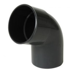 Nicoll PVC-Ti bocht 67,5 graden mof-spie antraciet Ø80