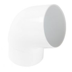 Nicoll PVC-Ti bocht 67,5 graden mof-vse wit Ø80