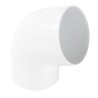 Nicoll PVC-Ti bocht 67,5 graden mof-vse wit Ø80