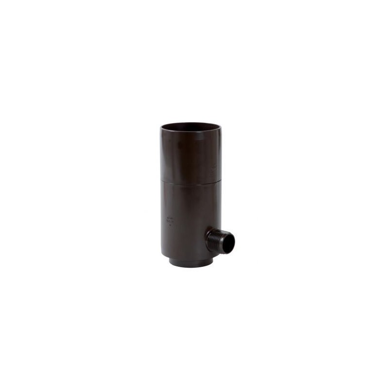 Nicoll PVC-Ti regentonvulautomaat met 1" aansluiting bruin Ø80